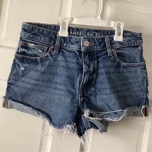 American Eagle jean shorts size 0